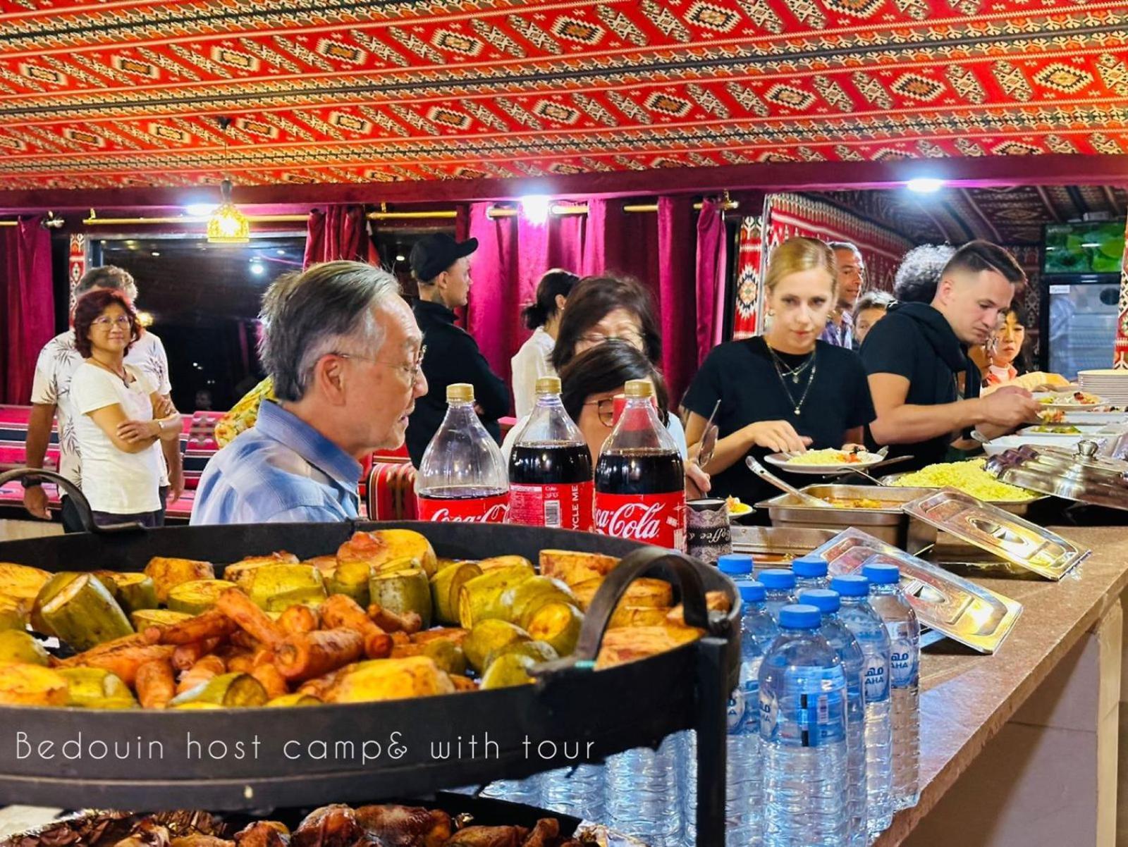 Hotel Bedouin Host Camp& With Tour Wadi Rum Exterior foto